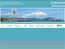 Tablet Screenshot of marimed.org